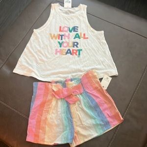 Billabong shorts and tank BNWT